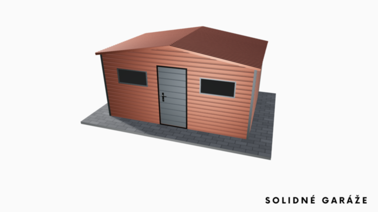 Záhradný domček PREMIUM BTX 4.5x3 m sedlovou strechou