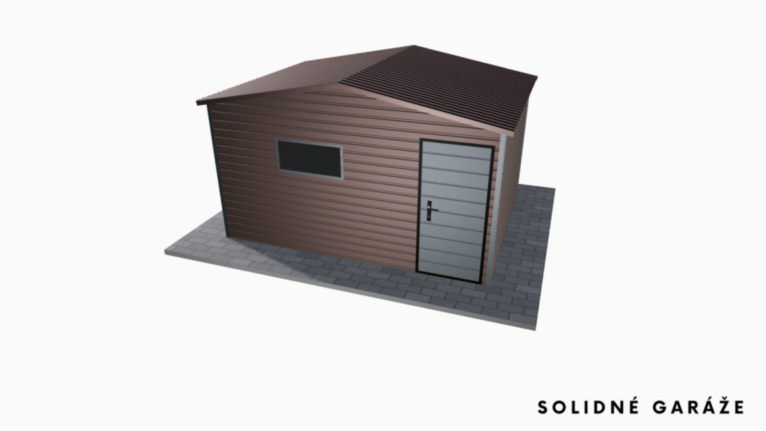 Záhradný domček PREMIUM BTX 4x3 m sedlovou strechou
